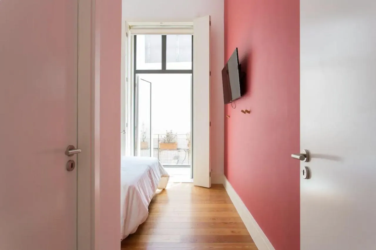 Apartmán Beautiful 3-Story House In Chiado With A 40M² Private Terrace Lisboa
