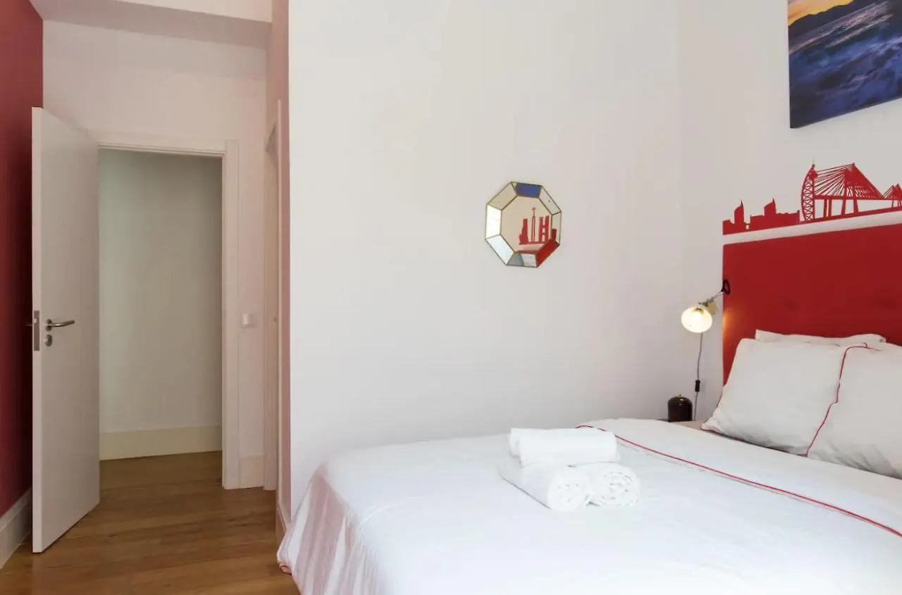 리스본 Beautiful 3-Story House In Chiado With A 40M² Private Terrace 아파트